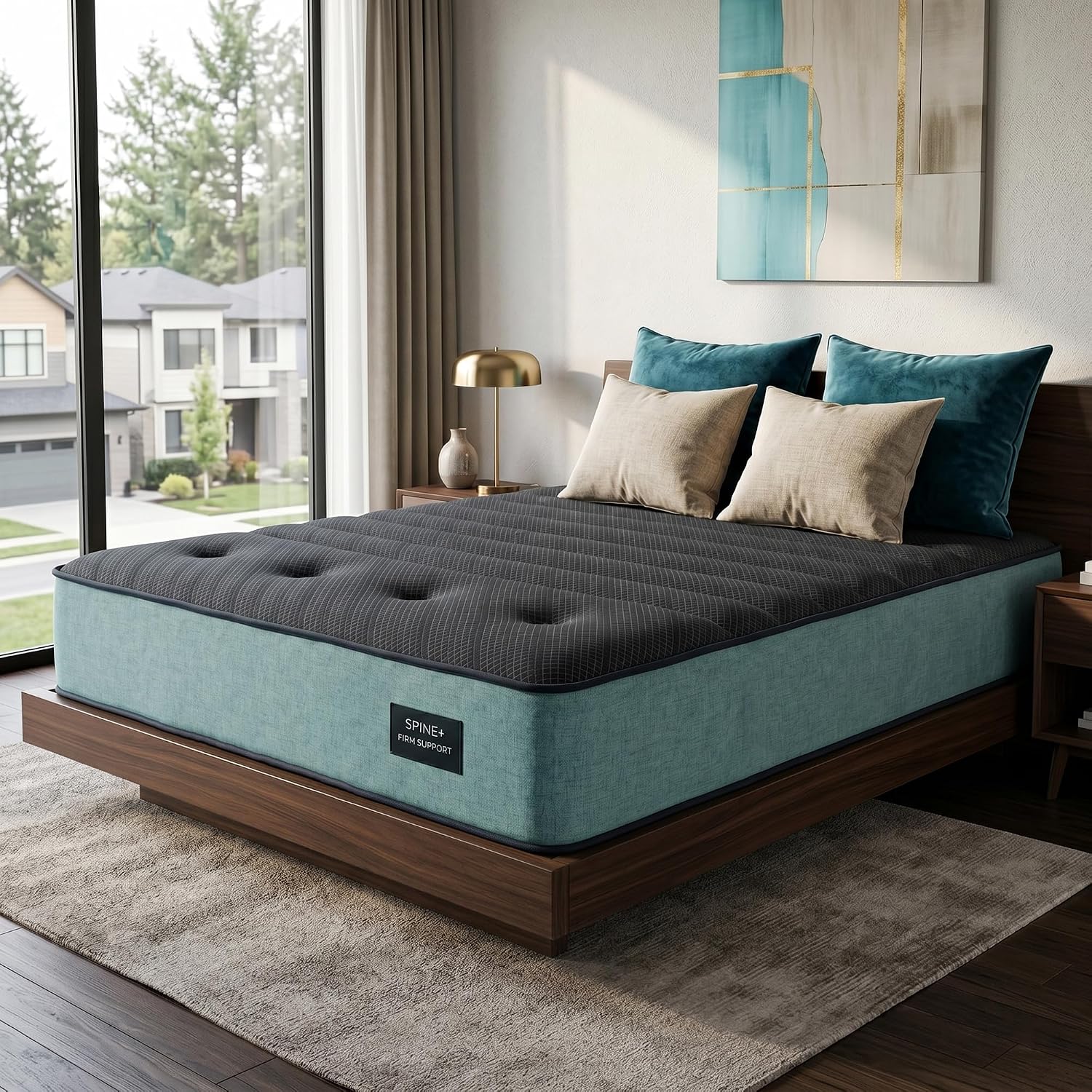 Memory Foam Mattress In A Box Queen - Matelas Queen extra ferme de 12