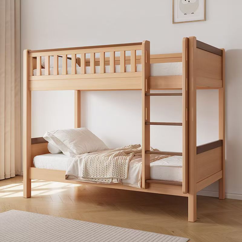 Lit superposé en bois de chêne - Bunk Bed With Stairs And Slide avis et prix
